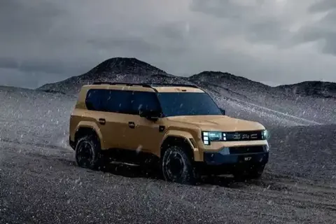 廣汽傳祺全新硬派電動SUV 越7 官方造型曝光