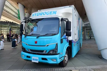 純氫續航超過500km 香港首款氫能源貨車慶鈴M600正式登場