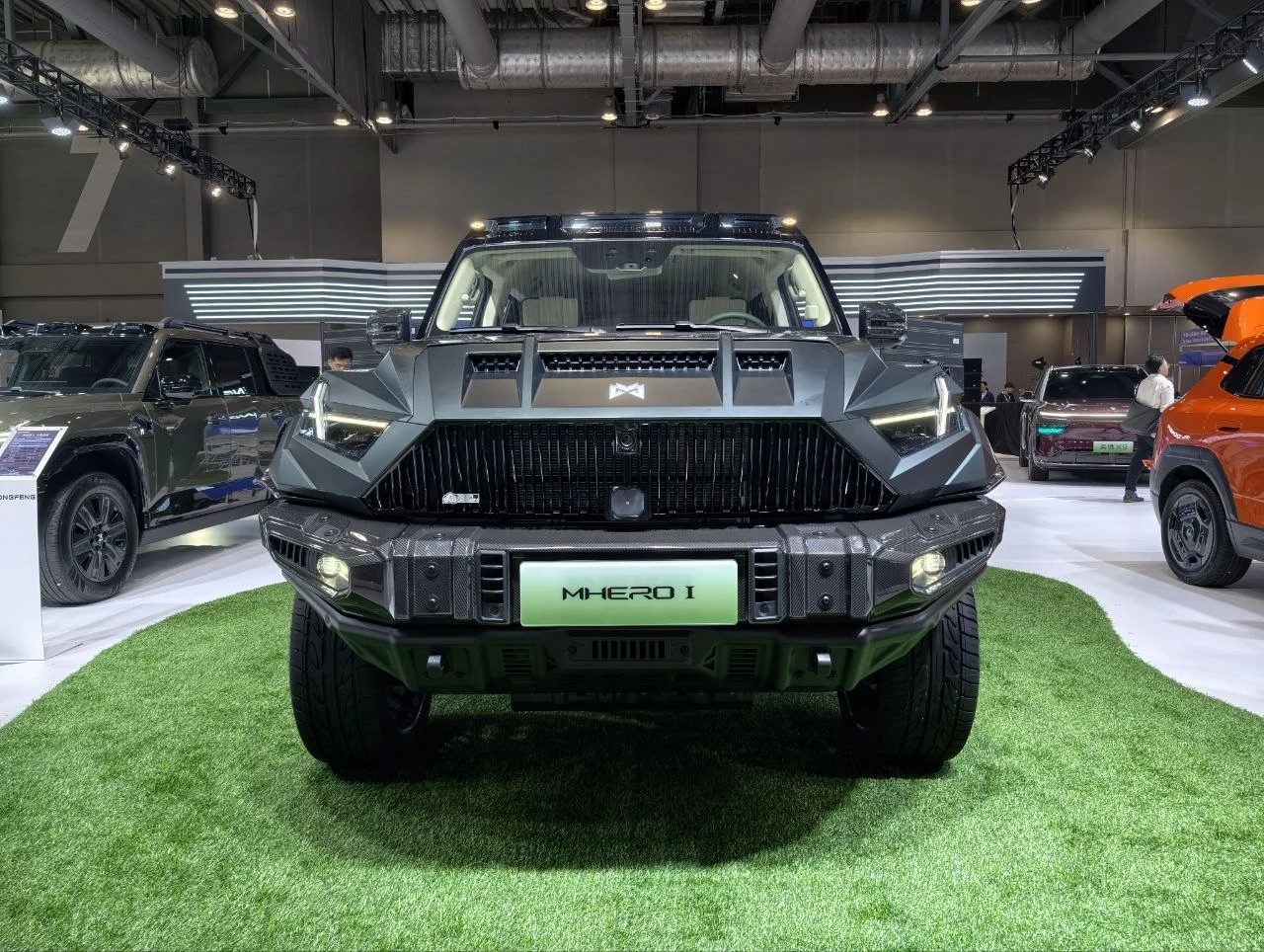 2026 HKautoexpo: MHERO I puts Dongfeng's extreme electric off-road brand on display