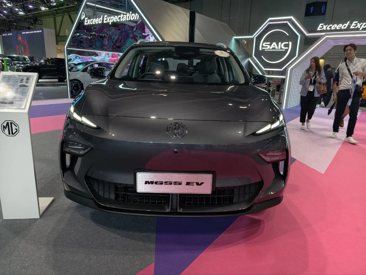 2026香港汽車博覽會:MG MGS5以純電入門姿態搶攻緊湊型市場